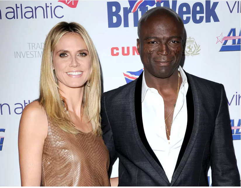 Heidi Klum en Seal samen
