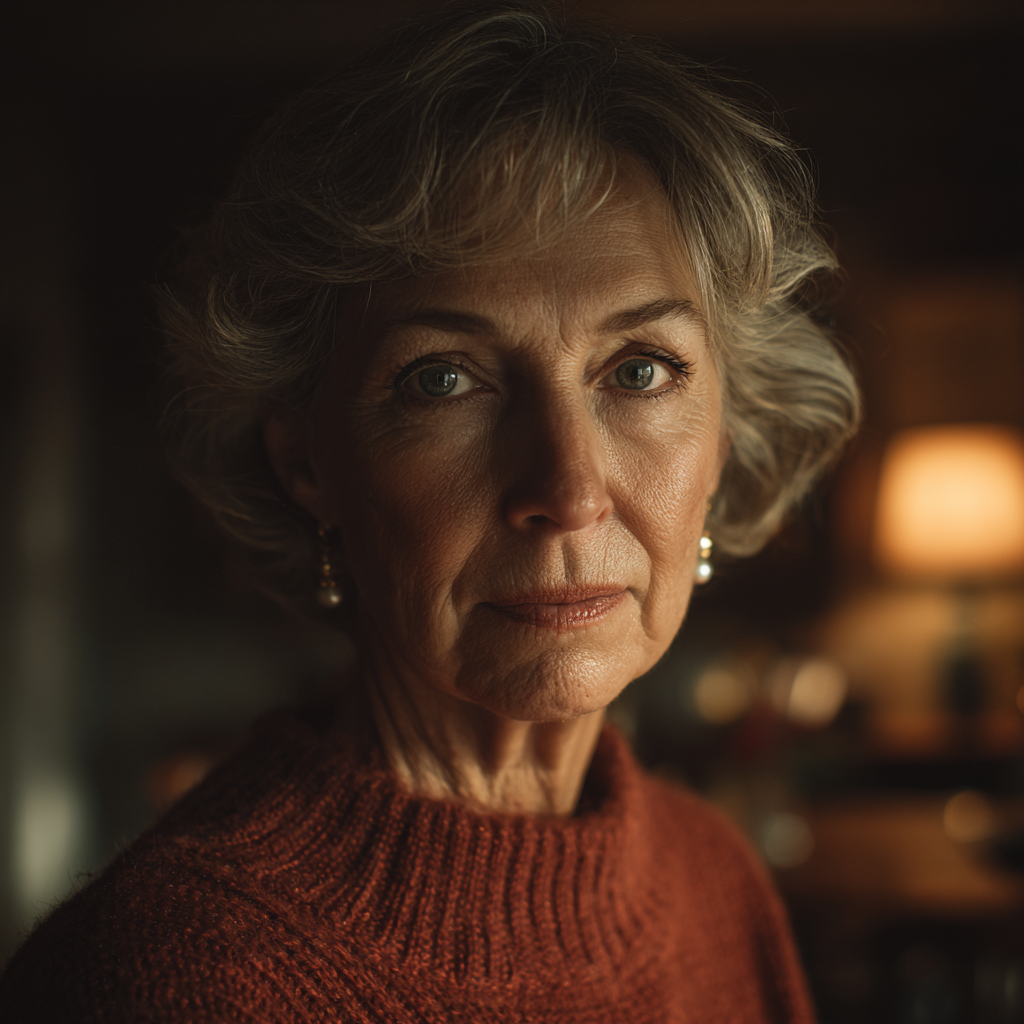 Een emotionele vrouw